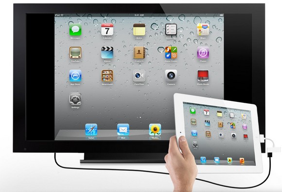 Используя специальный проводной адаптер, можно вывеси изображение на телевизор Используя специальный проводной адаптер, можно вывеси изображение на телевизор