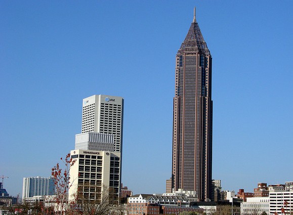 Bank of America Plaza and AT&T Midtown Center